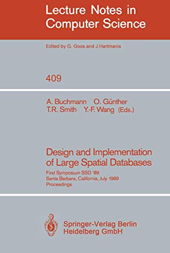 Design and Implementation of Large Spatial Databases