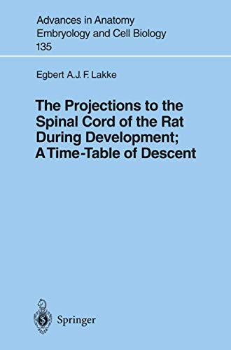 The Projections to the Spinal Cord of the Rat During Development