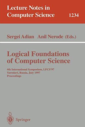 Logical Foundations of Computer Science