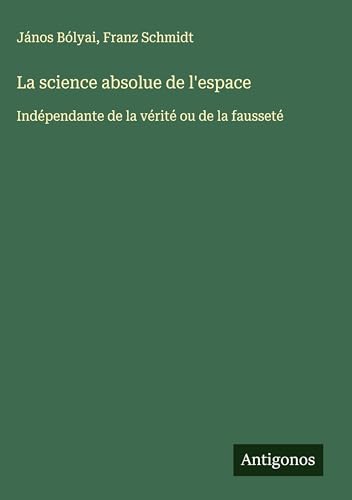 La science absolue de l'espace