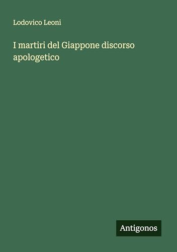 I martiri del Giappone discorso apologetico
