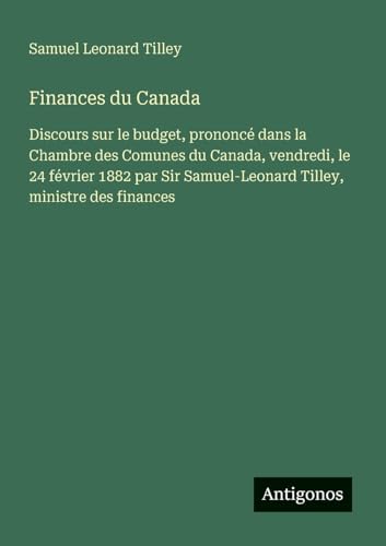 Finances du Canada