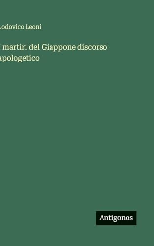 I martiri del Giappone discorso apologetico