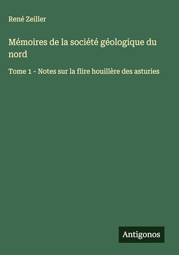 Mémoires de la société géologique du nord