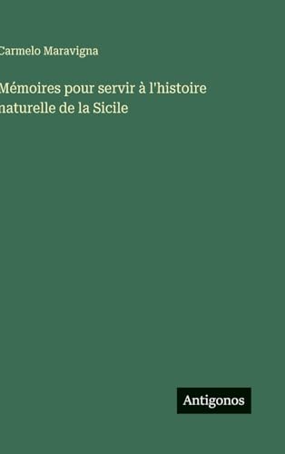 Mémoires pour servir à l'histoire naturelle de la Sicile