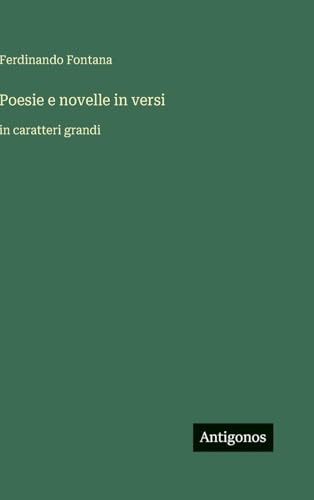 Poesie e novelle in versi