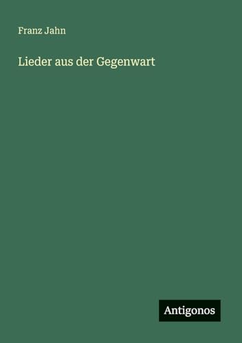 Lieder aus der Gegenwart