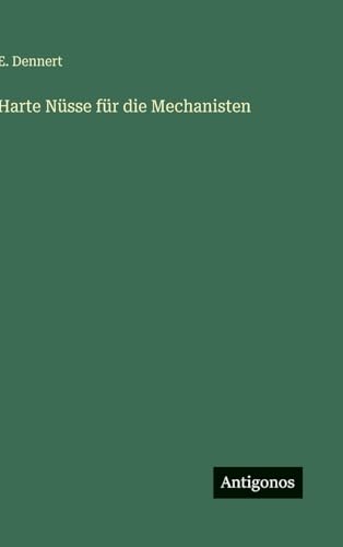 Harte Nüsse für die Mechanisten