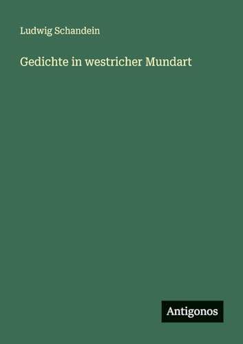 Gedichte in westricher Mundart