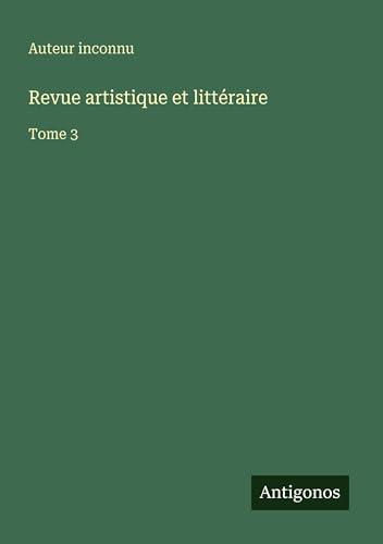 Revue artistique et littéraire