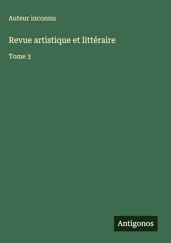 Revue artistique et littéraire