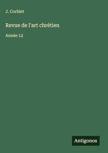 Revue de l'art chrétien