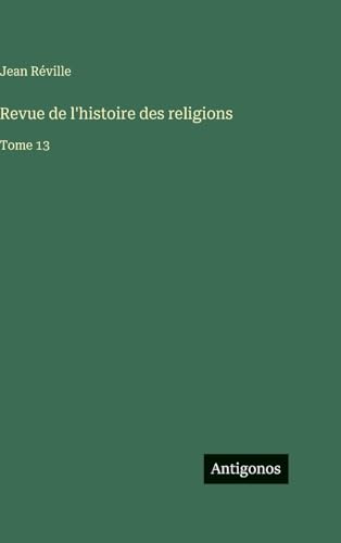Revue de l'histoire des religions