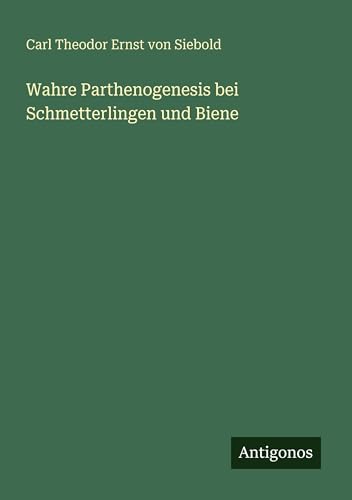 Wahre Parthenogenesis bei Schmetterlingen und Biene
