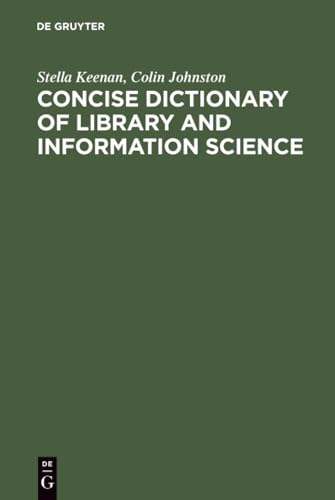 Concise Dictionary of Library and Information Science