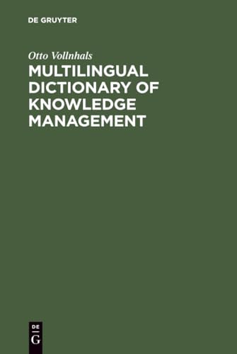Multilingual Dictionary of Knowledge Management