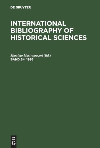 International Bibliography of Historical Sciences, Volume 64