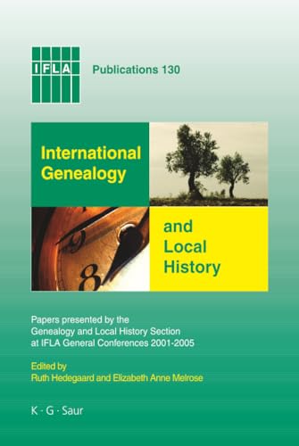 International Genealogy and Local History