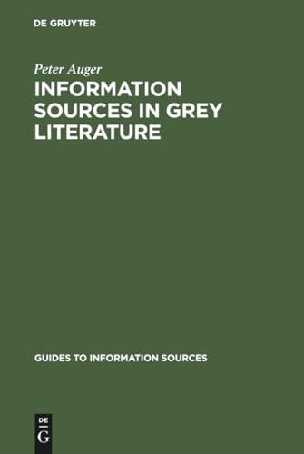 Information Sources in Grey Literature