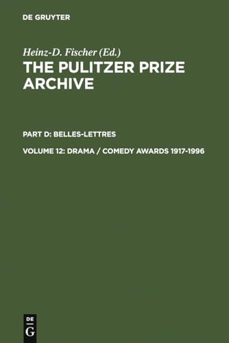 Drama / Comedy Awards 1917-1996