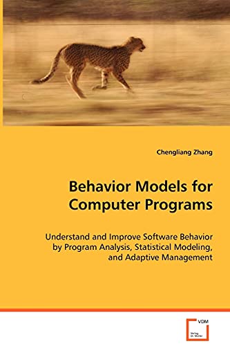 Behavior Models for Computer Programs