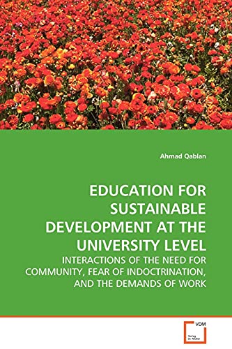 EDUCATION FOR SUSTAINABLE DEVELOPMENT AT THE  UNIVERSITY LEVEL