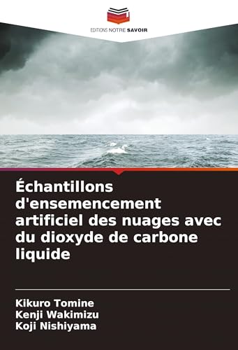 Échantillons d'ensemencement artificiel des nuages avec du dioxyde de carbone liquide