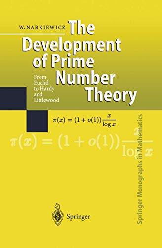 The Development of Prime Number Theory