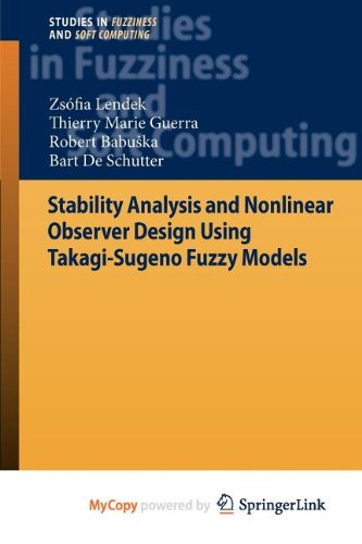 Stability Analysis and Nonlinear Observer Design using Takagi-Sugeno Fuzzy Models