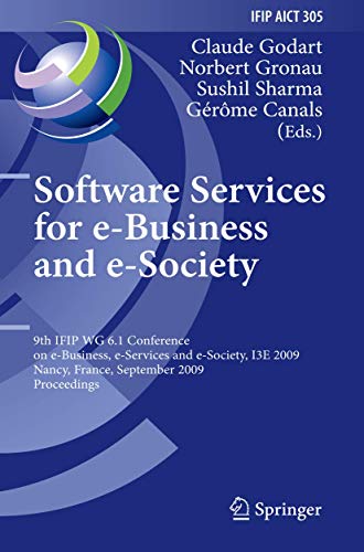 Software Services for e-Business and e-Society
