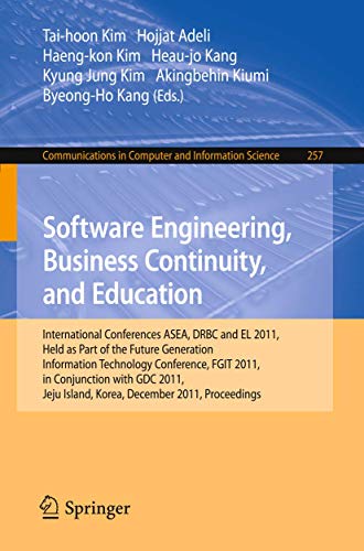 Software Engineering, Business Continuity, and Education