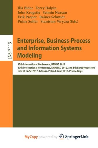 Enterprise, Business-Process and Information Systems Modeling