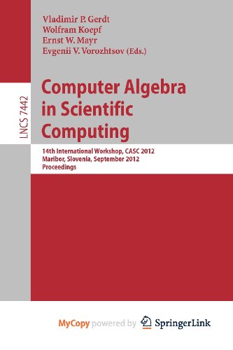Computer Algebra in Scientific Computing
