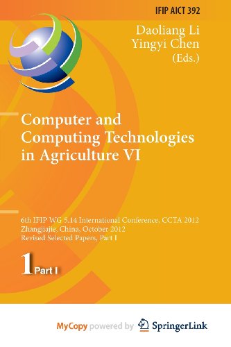 Computer and Computing Technologies in Agriculture VI