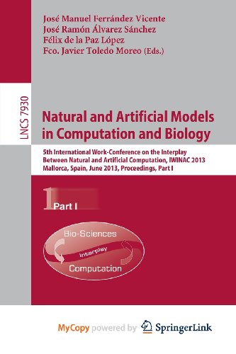 Natural and Artificial Models in Computation and Biology