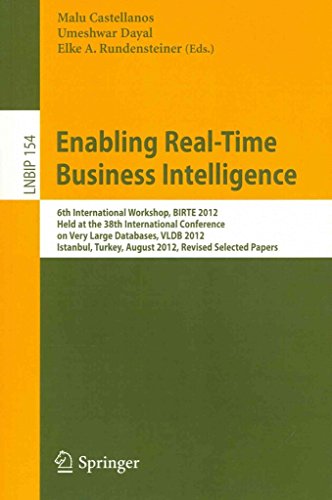 Enabling Real-Time Business Intelligence
