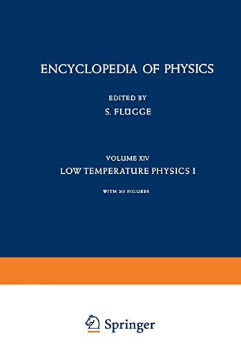 Kaltephysik I / Low Temperature Physics I