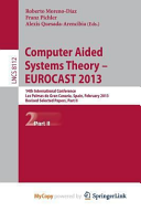 Computer Aided Systems Theory -- EUROCAST 2013