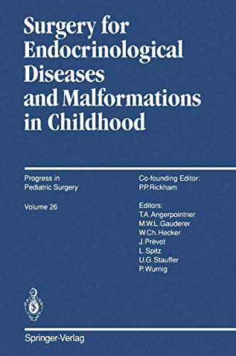Surgery for Endocrinological Diseases and Malformations in Childhood