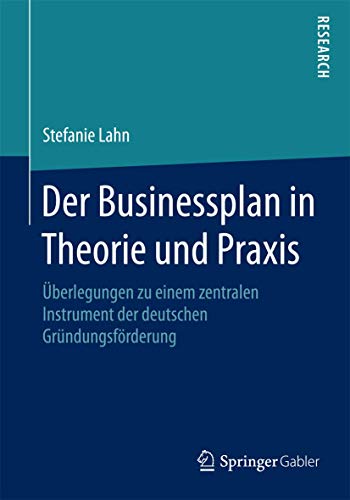 Der Businessplan in Theorie und Praxis