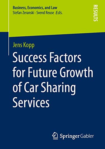 Success Factors for Future Growth of Car Sharing Services