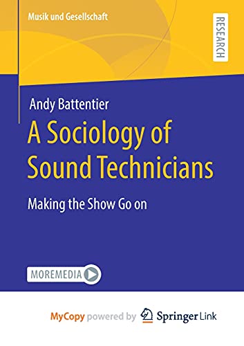 A Sociology of Sound Technicians