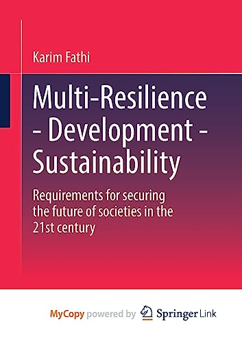 Multi-Resilience - Development - Sustainability