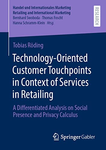 Technology-Oriented Customer Touchpoints in Context of Services in Retailing