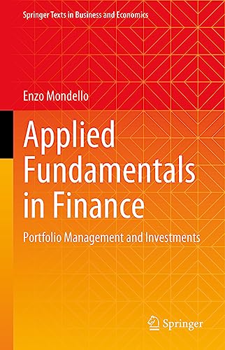 Applied Fundamentals in Finance