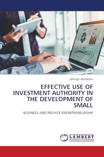 EFFECTIVE USE OF INVESTMENT AUTHORITY IN THE DEVELOPMENT OF SMALL