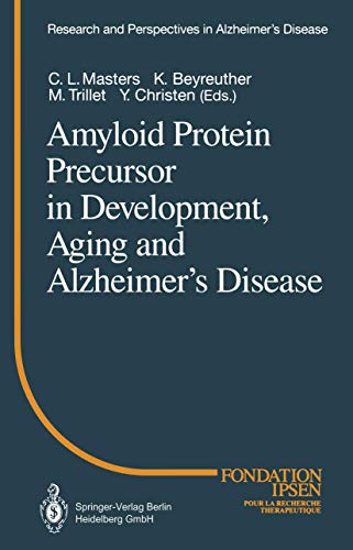Amyloid Protein Precursor in Development, Aging and Alzheimer S Disease