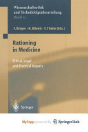 Rationing in Medicine
