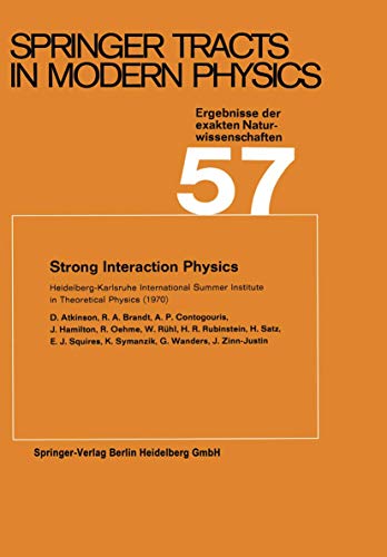 Strong Interaction Physics