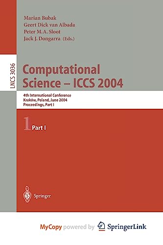 Computational Science - ICCS 2004